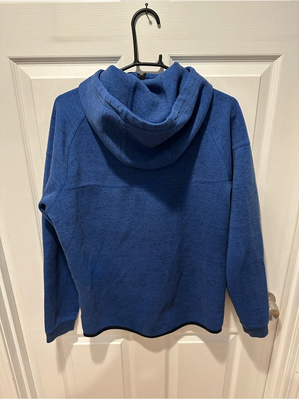 Nike OG Tech Fleece Windrunner Full Zip Hoodie Jacket Heather Blue Men's L
